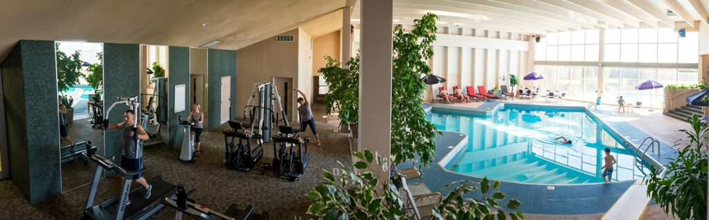 24-hour indoor swimming pool, hot tub and exercise facility at Greenwell Inn Price UT